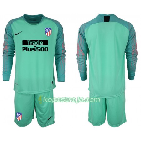 Billiga Fotbollströjor Atlético Madrid Målvakt Barn tröja 2018/19 Långärmad